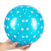 Inflatable 9" Polka Dot Beach Balls